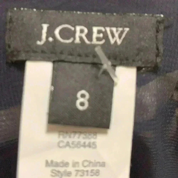 J.  Crew dress 100% silk - Picture 5 of 8